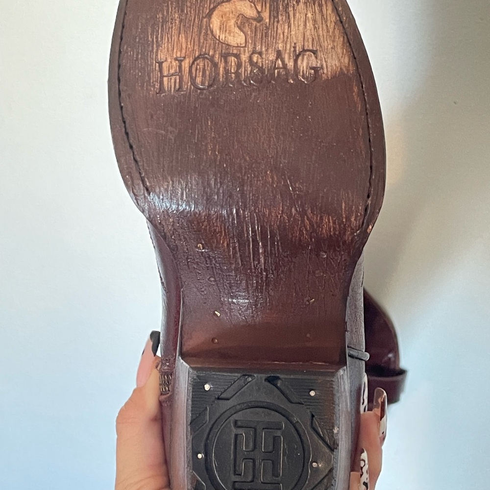 Canela Knee high cowgirl boots in a size 7 - Picture 7 of 11